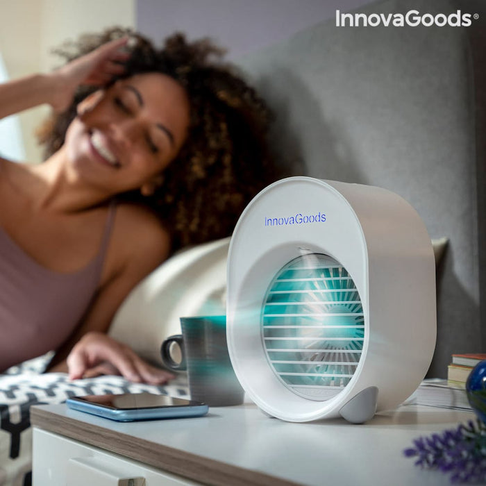 Mini Ultrasound Air Cooler-humidifier With Led Koolizer