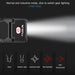 Mini Zk20 Usb Rechargeable Adjustable Angle Led Sensor