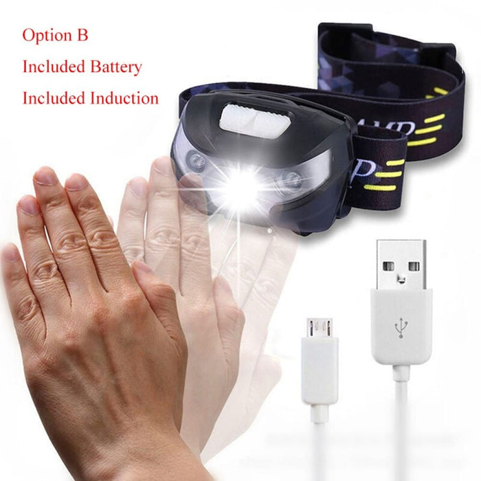 Mini Zk20 Rechargeable Body Motion Sensor Led Bicycle