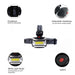 Mini Zk20 Rechargeable Body Motion Sensor Led Bicycle