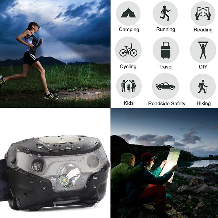 Mini Zk20 Rechargeable Body Motion Sensor Led Bicycle