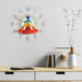 Modern Acrylic Printed Wall Clock