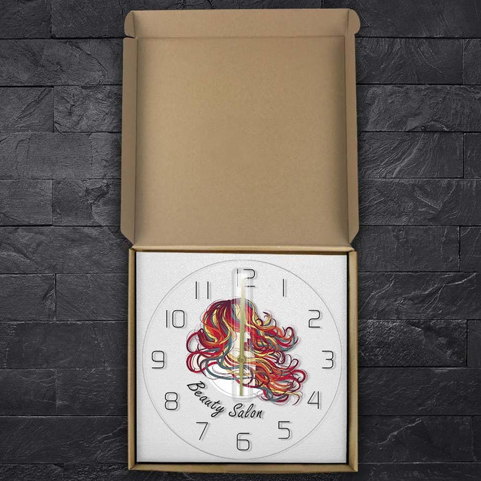 Modern Acrylic Printed Wall Clock