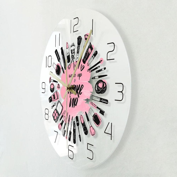 Modern Acrylic Printed Wall Clock