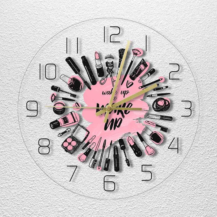 Modern Acrylic Printed Wall Clock