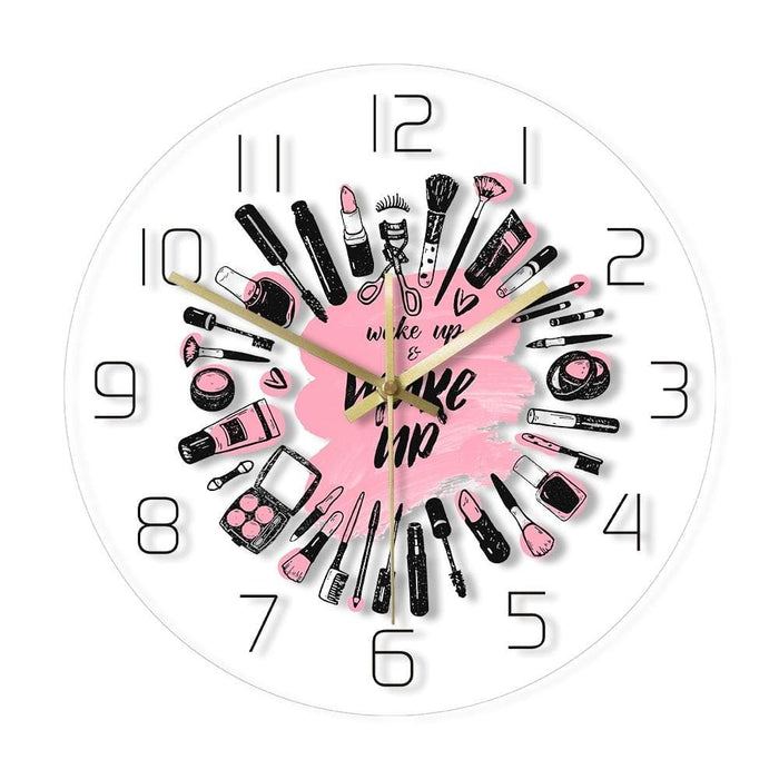 Modern Acrylic Printed Wall Clock