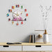 Modern Acrylic Printed Wall Clock