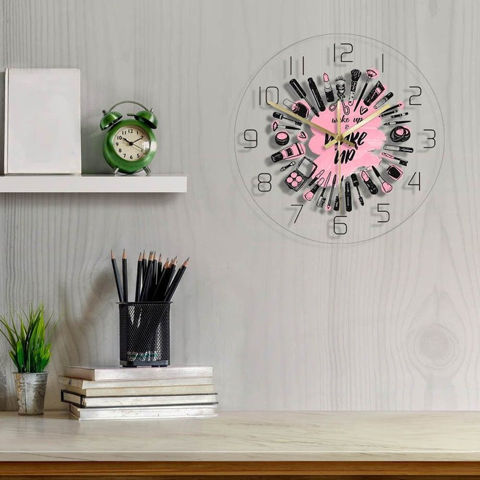 Modern Acrylic Printed Wall Clock