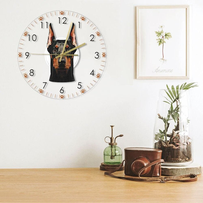 Modern Acrylic Printed Wall Clock