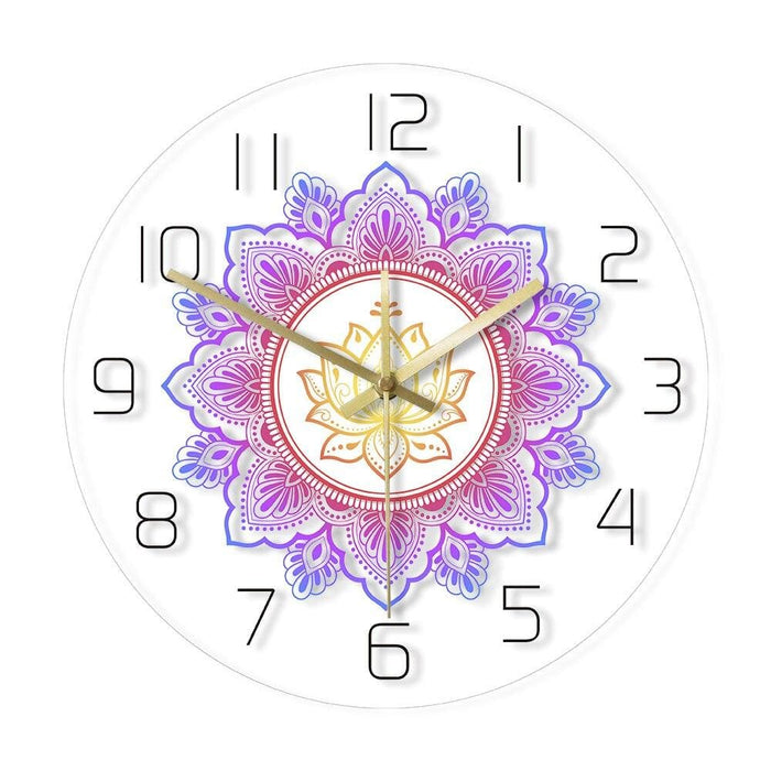 Modern Acrylic Printed Wall Clock