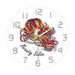 Modern Acrylic Printed Wall Clock