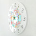 Modern Acrylic Printed Wall Clock