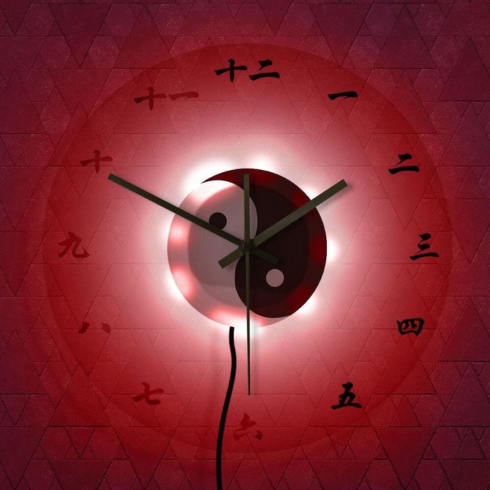 Modern Acrylic Printed Wall Clock