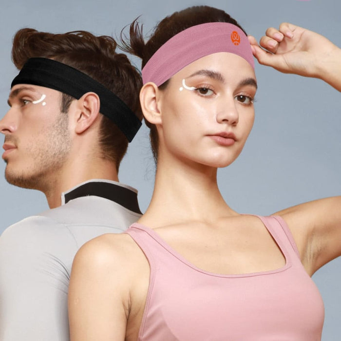 Moisture-wicking Breathable Elastic Sports Headband