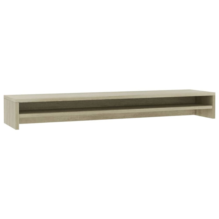 Monitor Stand Sonoma Oak 100x24x13 Cm Chipboard Nbbttl