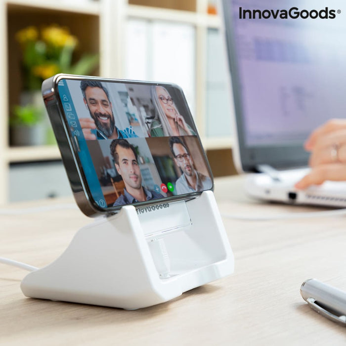 Multi-position Wireless Charger With Support Base Pomchar