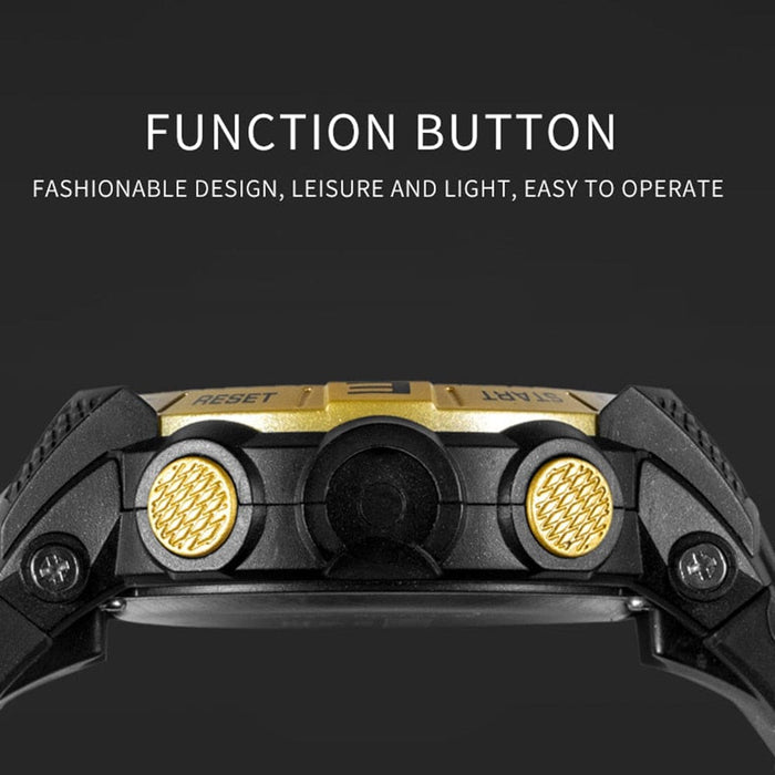 Multifunction Digital Display Waterproof Men’s Watch