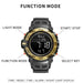 Multifunction Digital Display Waterproof Men’s Watch