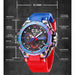 Multifunction Dual Digital Display Quartz Watch