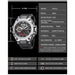 Multifunction Dual Digital Display Quartz Watch