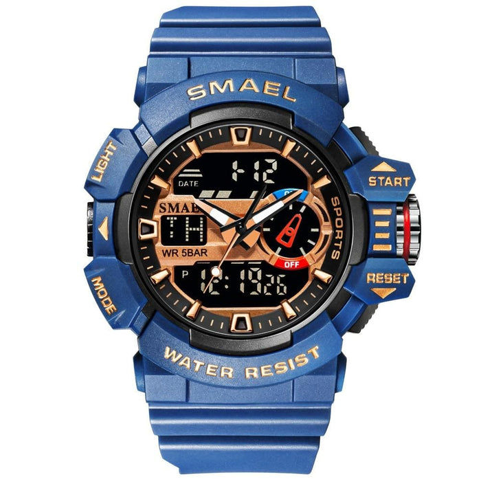 Multifunction Military Style Digital Wristwatch