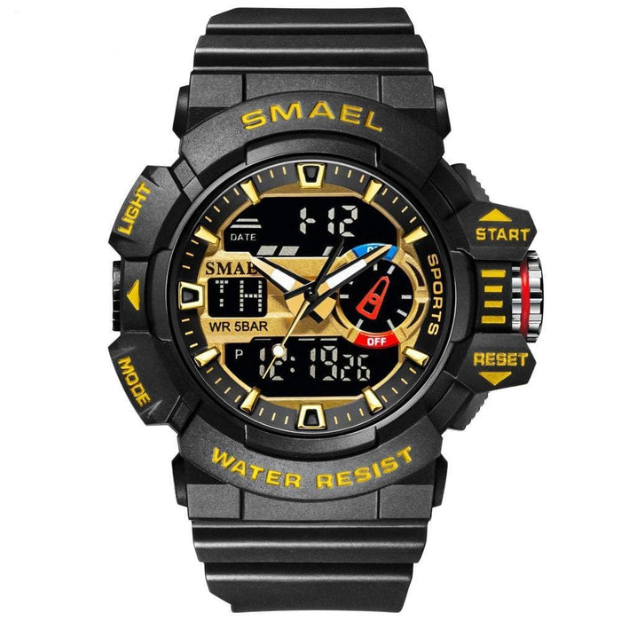 Multifunction Military Style Digital Wristwatch