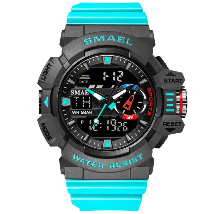 Multifunction Military Style Digital Wristwatch