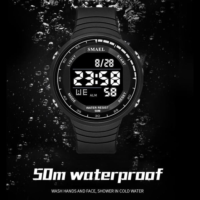 Multifunctional Electronic Waterproof Digital Watch