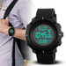 Multifunctional Sport Waterproof Digital Wristwatch