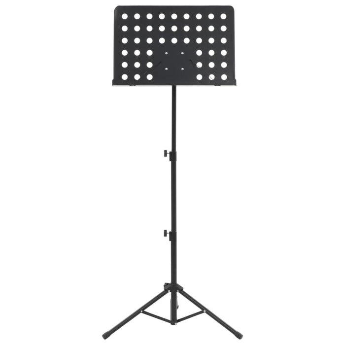 Music Book Stand Black Steel Ibbkb