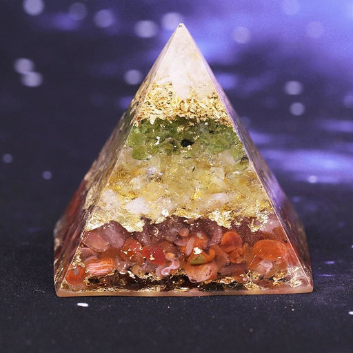 Orgonite Pyramid Energy Converter Orgone Resin Natural