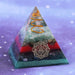 Orgonite Pyramid Green Aventurine Natural Crystal Repel