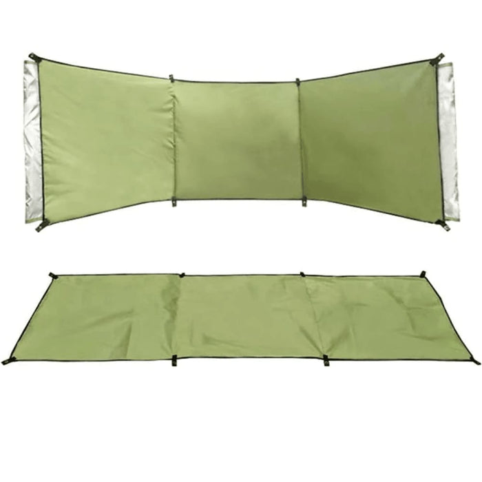 Outdoor 210d Oxford Cloth Camping Windscreen Portable