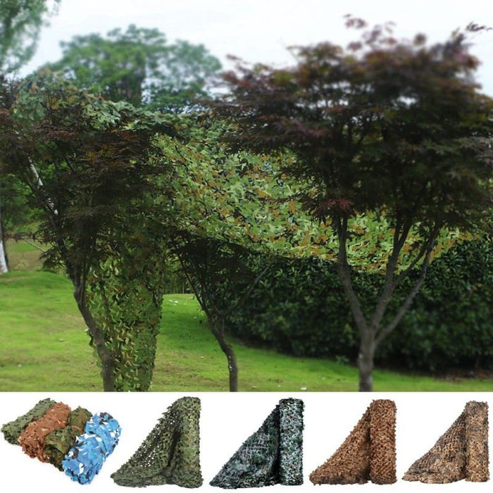 Outdoor 210d Woodland Oxford Cloth Net Military Camouflage