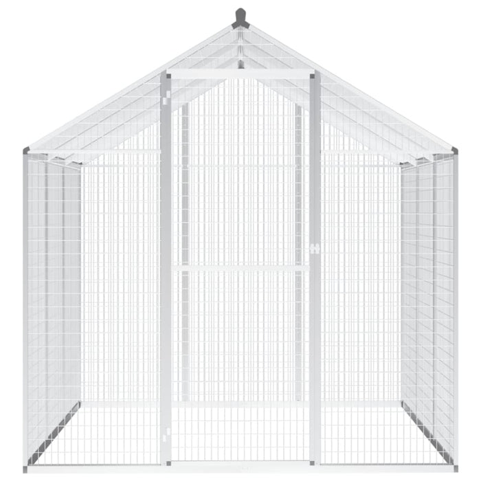 Outdoor Aviary Aluminium 183x178x194 Cm Apxok