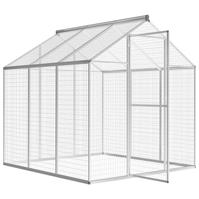 Outdoor Aviary Aluminium 183x178x194 Cm Apxok