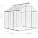 Outdoor Aviary Aluminium 183x178x194 Cm Apxok