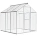 Outdoor Aviary Aluminium 183x178x194 Cm Apxok