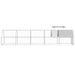 Outdoor Chicken Cage 2x2x2 m Galvanised Steel Tbnktxx