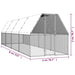 Outdoor Chicken Cage 2x8x2 m Galvanised Steel Topatit