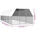 Outdoor Chicken Cage 3x10x2 m Galvanised Steel Topatik