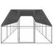 Outdoor Chicken Cage 3x12x2 m Galvanised Steel Topatnb