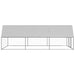 Outdoor Chicken Cage 3x6x2 m Galvanised Steel Topatii