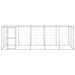 Outdoor Dog Kennel Galvanised Steel 12.1 M² Tbnxtbk