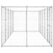 Outdoor Dog Kennel Galvanised Steel 12.1 M² Tbnxtbk