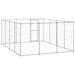 Outdoor Dog Kennel Galvanised Steel 14.52 M² Tbnxton