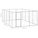 Outdoor Dog Kennel Galvanised Steel 14.52 M² Tbnxton