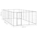 Outdoor Dog Kennel Galvanised Steel 21.78 M² Tbnxtxn