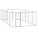 Outdoor Dog Kennel Galvanised Steel 21.78 M² Tbnxtxn