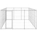 Outdoor Dog Kennel Galvanised Steel 21.78 M² Tbnxtxn